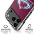 NHL Colorado Avalanche Distressed iPhone 18 Pro Clear Case