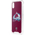 NHL Colorado Avalanche Distressed iPhone XS Clear Case