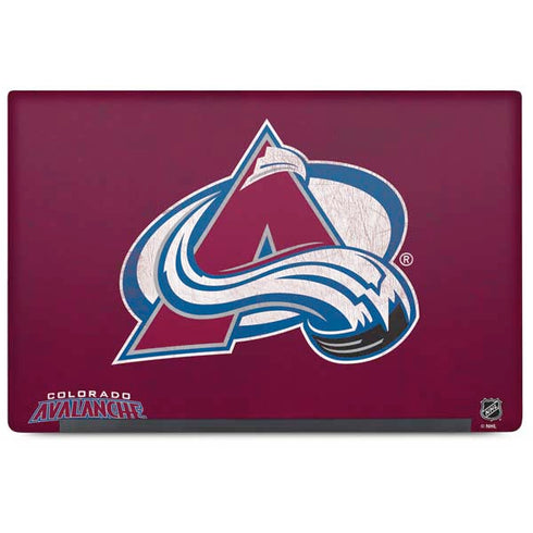 NHL Colorado Avalanche Distressed Dell Latitude Skin