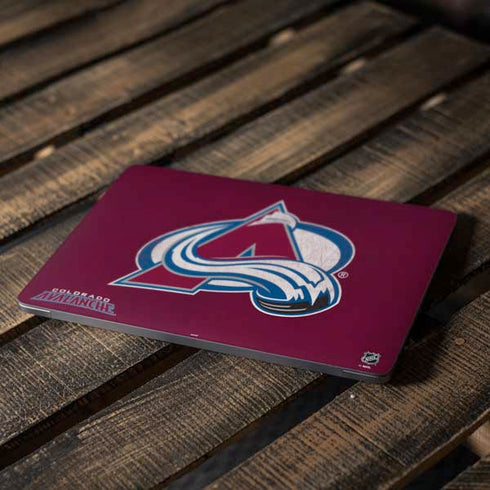NHL Colorado Avalanche Distressed Apple MacBook Air Skin