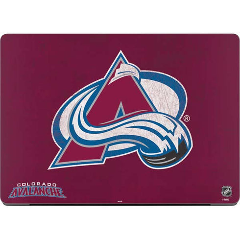 NHL Colorado Avalanche Distressed Apple MacBook Pro 14-inch Skin