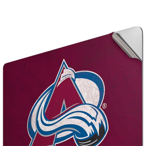 NHL Colorado Avalanche Distressed Apple MacBook Pro 16-inch Skin