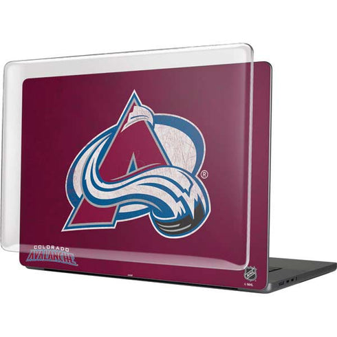 NHL Colorado Avalanche Distressed MacBook Cases