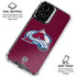NHL Colorado Avalanche Distressed Moto G Power 5G (2024) Clear Case