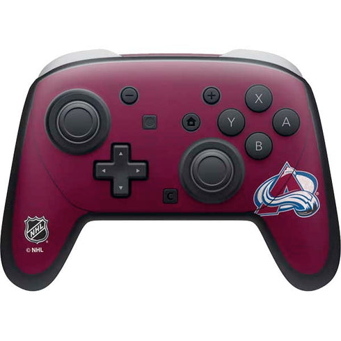 NHL Colorado Avalanche Distressed Nintendo Skins