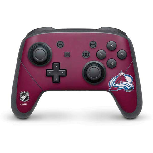 NHL Colorado Avalanche Distressed Nintendo Skins
