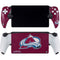 NHL Colorado Avalanche Distressed PlayStation Portal Remote Player Skin