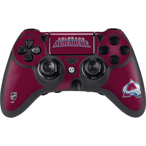 NHL Colorado Avalanche Distressed PlayStation PS4 Skins