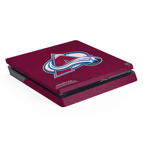 NHL Colorado Avalanche Distressed PlayStation PS4 Skins