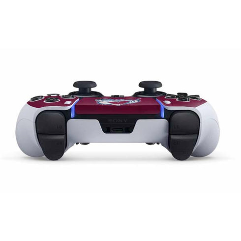 NHL Colorado Avalanche Distressed PS5 DualSense Edge Pro Controller Skin