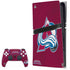 NHL Colorado Avalanche Distressed PlayStation PS5 Skins