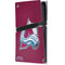 NHL Colorado Avalanche Distressed PS5 Pro Console Skin