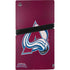 NHL Colorado Avalanche Distressed PS5 Pro Disk Console Skin