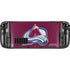 NHL Colorado Avalanche Distressed Steam Deck Handheld Gaming Computer Skin