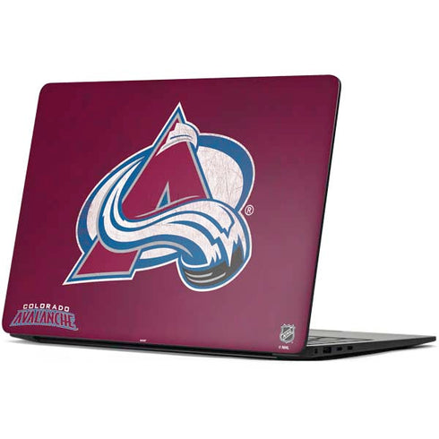 NHL Colorado Avalanche Distressed Surface Laptop 7 13.8in Skin