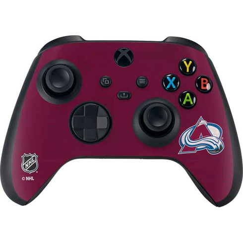NHL Colorado Avalanche Distressed Xbox Series X Bundle Skin