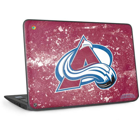 NHL Colorado Avalanche Frozen HP Chromebook Skin