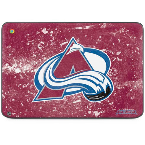 NHL Colorado Avalanche Frozen HP Chromebook Skin