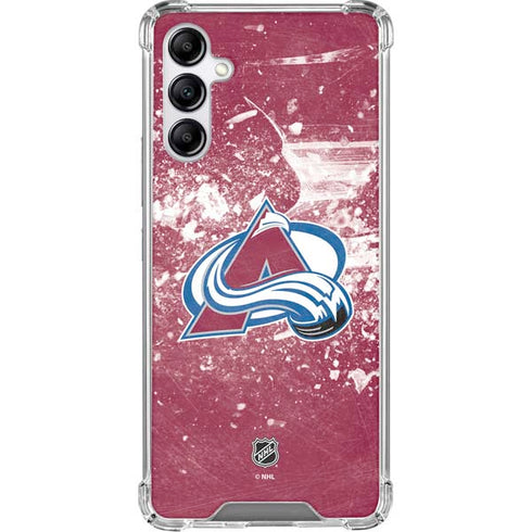NHL Colorado Avalanche Frozen Gabb Phone 4 Clear Case