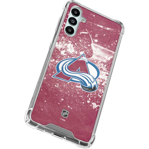 NHL Colorado Avalanche Frozen Gabb Phone 4 Clear Case