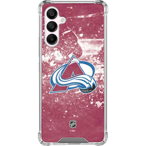 NHL Colorado Avalanche Frozen Galaxy A16 5G Clear Case