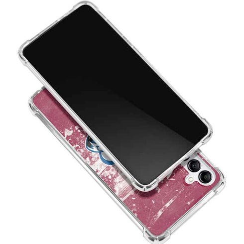 NHL Colorado Avalanche Frozen Galaxy A16 5G Clear Case