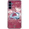 NHL Colorado Avalanche Frozen Galaxy A35 5G Clear Case