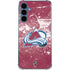 NHL Colorado Avalanche Frozen Galaxy A35 5G Clear Case
