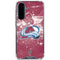 NHL Colorado Avalanche Frozen Galaxy A36 5G Clear Case