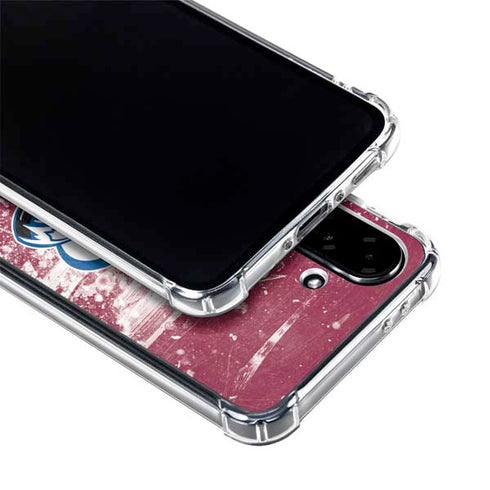 NHL Colorado Avalanche Frozen Galaxy A36 5G Clear Case