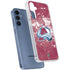 NHL Colorado Avalanche Frozen Galaxy A55 5G Clear Case
