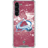 NHL Colorado Avalanche Frozen Galaxy S24 FE Clear Case