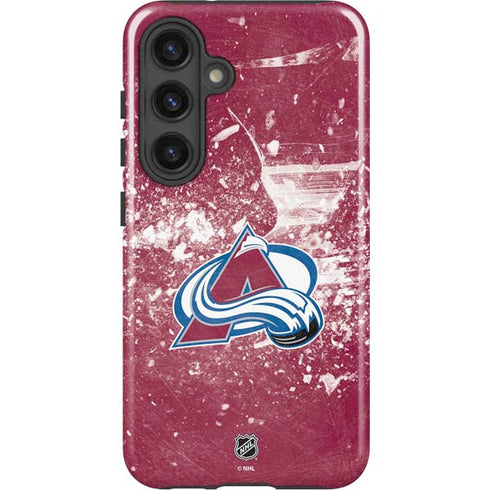 NHL Colorado Avalanche Frozen Galaxy S25 Plus Impact Case