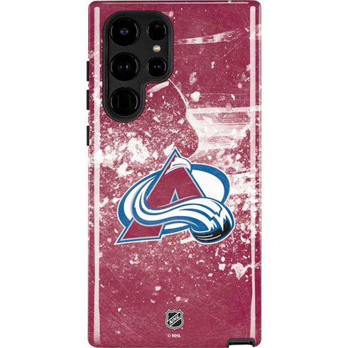 NHL Colorado Avalanche Frozen Galaxy S25 Ultra Impact Case