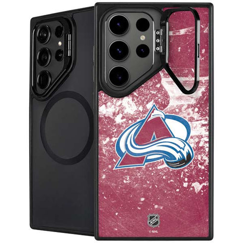 NHL Colorado Avalanche Frozen Galaxy S25 Ultra Kickstand Case