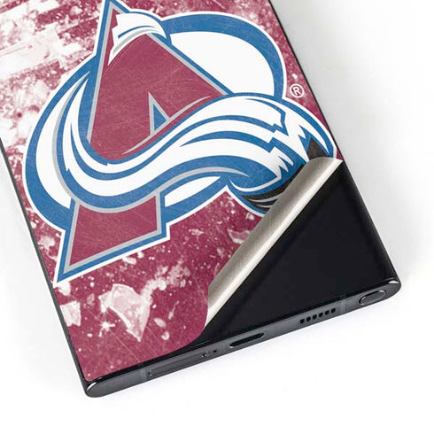NHL Colorado Avalanche Frozen Galaxy S25 Ultra Skin