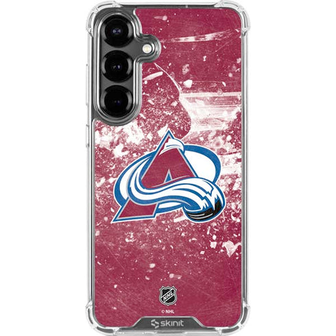 NHL Colorado Avalanche Frozen Galaxy S26 Clear Case