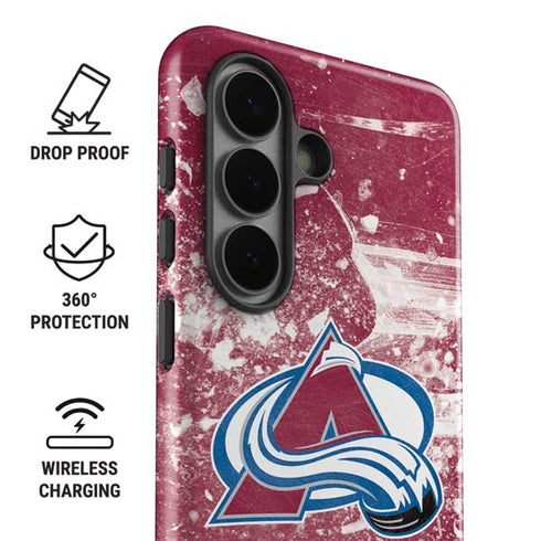 NHL Colorado Avalanche Frozen Galaxy S26 Plus Impact Case