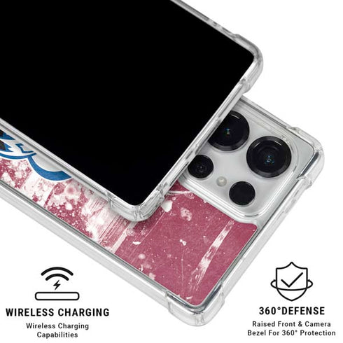 NHL Colorado Avalanche Frozen Galaxy S26 Ultra Clear Case