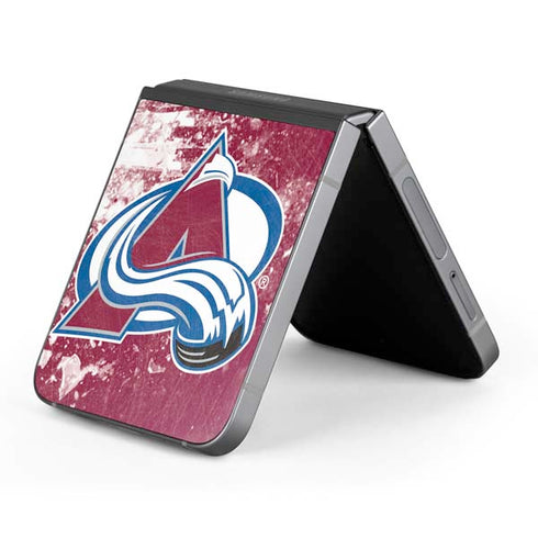 NHL Colorado Avalanche Frozen Galaxy Z Flip6 Skin