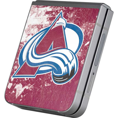 NHL Colorado Avalanche Frozen Galaxy Z Flip6 Skin