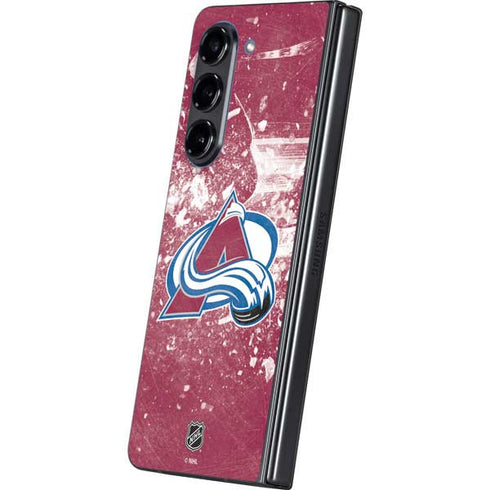 NHL Colorado Avalanche Frozen Galaxy Z Fold5 5G Skin