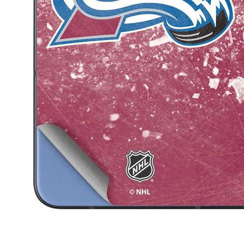 NHL Colorado Avalanche Frozen Galaxy Z Fold5 5G Skin