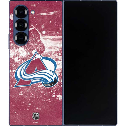 NHL Colorado Avalanche Frozen Galaxy Z Fold6 Skin