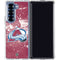 NHL Colorado Avalanche Frozen Galaxy Z Fold7 Clear Case