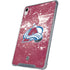 NHL Colorado Avalanche Frozen iPad 11th Gen (2025) Clear Case