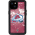 NHL Colorado Avalanche Frozen iPhone 15 Plus Waterproof Case