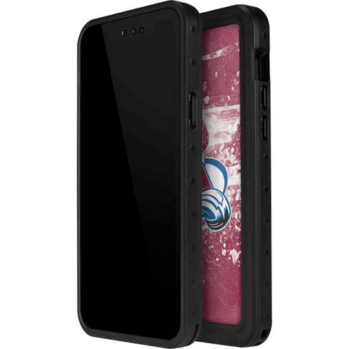 NHL Colorado Avalanche Frozen iPhone 15 Plus Waterproof Case