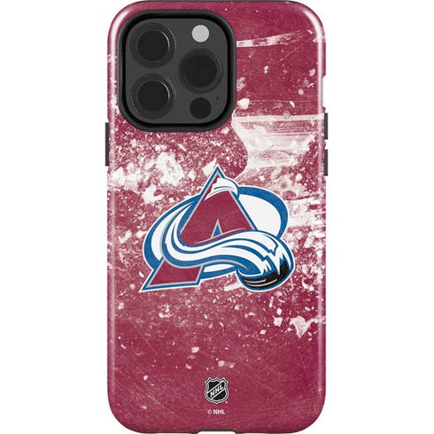 NHL Colorado Avalanche Frozen iPhone 15 Pro Impact Case