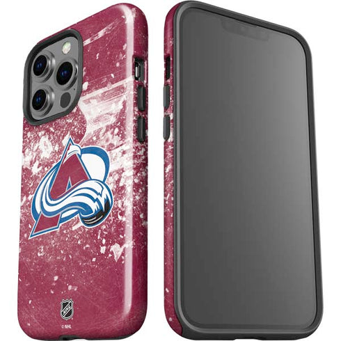NHL Colorado Avalanche Frozen iPhone 15 Pro Impact Case